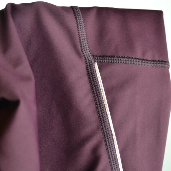 VICTORIA SPORT WINE RED HIGH WAIST LEGGING YOGA - Picture 5 of 8